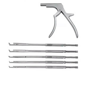 Juego de Kerrison Rongeur Manual de Acero Inoxidable de Alta Calidad, Instrumento Veterinario Ortopédico para Neurocirugía Espinal, Tornillo Canulado de 6.5mm - Product Image 2