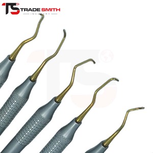 ชุดเครื่องมือขูดหินปูนแบบสองด้าน TSI Complete Dental Gracey Curettes สำหรับทันตแพทย์มืออาชีพและสถานที่ดูแลสุขภาพช่องปาก - Product Image 2