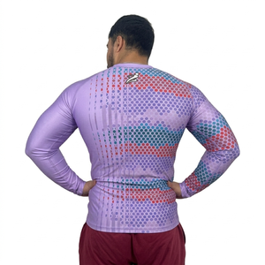 Camiseta de Manga Larga de Secado Rápido con Protección UV UPF 50 para Gimnasio, Playa, Surf y Deportes Acuáticos, Personalizada con Estampado - Product Image 2
