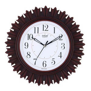Horloge murale minimaliste de qualité export, style simple, mouvement à quartz silencieux pour la maison, le bureau, la cuisine, disponible en grande quantité - Product Image 1