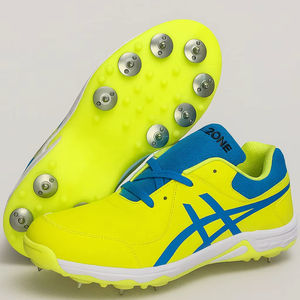 Chaussures de cricket avec crampons en caoutchouc, légères, lavables, matière douce, longue durée de vie, confort optimal, disponibles dans toutes les couleurs. - Product Image 1