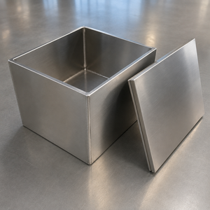 Custom Aluminum Sheet <b>Metal</b> Welded <b>Box</b> Fabrication Manufacturer for Electronics Enclosure and Machinery Equipment Parts - Product Image 4