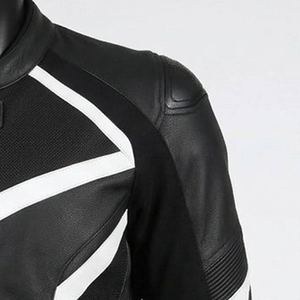 All-Season <b>Motorcycle</b> <b>Jacket</b> with Removable Inner Lining PU Leather Motorbike <b>Jacket</b> for Men Windproof Riding Coat - Product Image 5