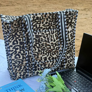 Cotton Quilted tote <b>bag</b> block print Large Tote <b>bag</b> woman stylish market shoulder tote <b>bag</b> <b>Lightweight</b> <b>Beach</b> <b>Bag</b> Flower Tote <b>Bag</b> - Product Image 1