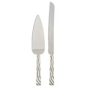 Premium Celebration <b>Cake</b> <b>Server</b> Set Metal Serving Collection for Weddings and Special Occasions - Product Image 3