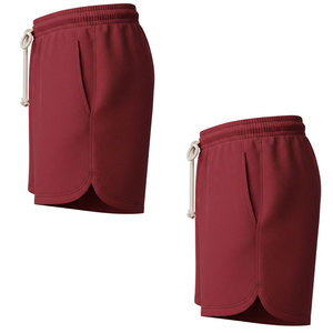 Shorts amples à taille élastique pour hommes, vente en gros, shorts personnalisés grande taille pour hommes pour usage décontracté - Product Image 5