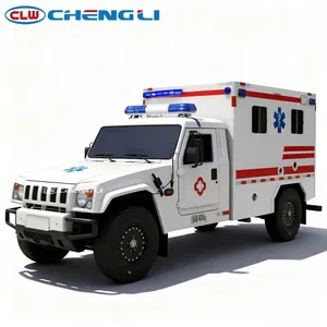 รถพยาบาลดงเฟิง เอ็ม-ฮีโร่ 4x4 พร้อมห้องฉุกเฉิน ICU สำหรับกู้ภัยและขนส่งทางการแพทย์  ตัวถัง Mengshi สำหรับขับขี่ออฟโรด มีจำหน่ายแล้ว - Product Image 3