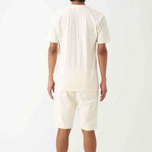 Ensemble T-shirt et short imprimé pour homme, style hip-hop, 100 % coton, séchage rapide, écologique, idéal pour l'été, prix bas, très vendu - Product Image 3
