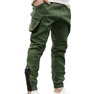 Pantalon cargo décontracté léger en toile taille mi-haute pour homme, écologique, respirant, imprimé – Nouvelle arrivée, toutes tailles disponibles - Product Image 3