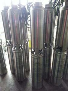 Bomba Sumergible Eléctrica Trifásica de 4 Pulgadas, 1HP, 0.75KW, para Pozos Profundos, con Impulsor de Acero Inoxidable y Plástico, Estructura Multietapa, 2'', OEM - Product Image 5