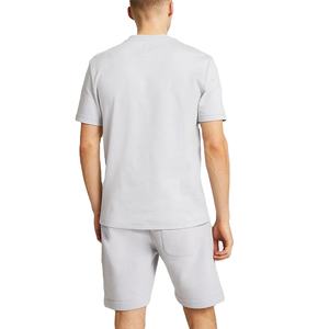 Manches courtes nouvelle couleur T-shirt Shorts ensemble vêtements pour hommes 2 pièces ensemble en gros été nouveaux hommes décontracté Shorts ensembles coton 2025 - Product Image 5