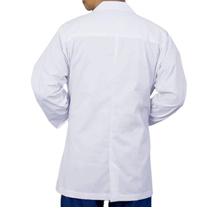 Blouse de laboratoire unisexe confortable de couleur unie, nouveau style, pour médecin, fabriquée par un professionnel, en vente - Product Image 3