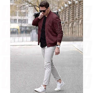 Veste bomber d'hiver pour homme grande taille de haute qualité, tendance, en nylon coupe-vent, chaude, pour le froid - Product Image 4