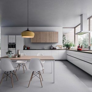 ชุดครัวสำเร็จรูปสไตล์ยุโรปทันสมัยจากโรงงานเวียดนาม JY Project ผลิตจาก MDF เป็นมิตรกับสิ่งแวดล้อม พร้อมฟังก์ชั่นหลากหลาย - Product Image 1