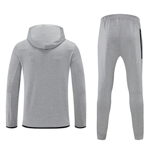 Conjuntos Deportivos Personalizados con Logotipo para Gimnasio y Entrenamiento, Trajes Deportivos de Dos Piezas para Hombre, Chaqueta con Cremallera y Pantalones para Correr - Product Image 2