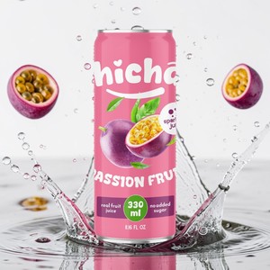 Bebida Carbonatada con Sabor Tropical en Botella PET, Bebida de Maracuyá con Gas para Tiendas de Conveniencia y Uso Minorista - Product Image 5