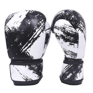 RC Fitness Wear Custom Boxing Gloves Premium PU Leather Hook Loop Closure Multi-Layer <b>Foam</b> Shock Protection Adult Use Gloves - Product Image 6