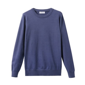 New Fashion Homme <b>Men's</b> Sweater Troja Slim Solid Color Genser Casual Male Round Neck Geansai <b>Pullover</b> <b>Men</b> Brand - Product Image 3