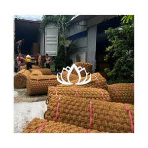 Tapis en fibre de coco 2026, le plus vendu, pour la protection des pentes – Couverture anti-érosion 100 % fibre de coco pour la stabilisation et le drainage des sols - Product Image 5