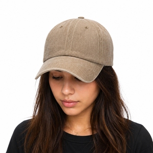 Unisex Denim <b>Baseball</b> <b>Cap</b> Adjustable Strap <b>Plain</b> Cotton Casual Outdoor Hat Soft Comfortable Neutral Color Headwear Daily Wear - Product Image 1