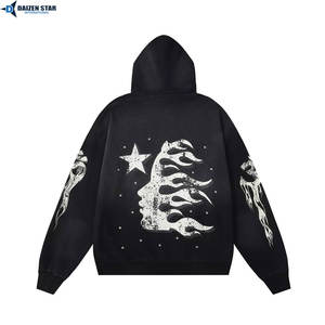 Sudadera con Capucha Personalizada OEM para Hombre y Mujer, Sudadera con Capucha de Algodón, Sudadera con Capucha Lisa al por Mayor - Product Image 5
