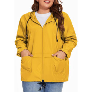 Veste softshell pour femme, coupe-vent personnalisé pour l'entraînement, imperméable, fermeture éclair intégrale, vêtements de randonnée pour femme - Product Image 2