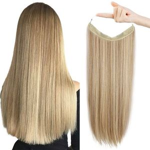 Extensiones de cabello de Halo humano virgen vietnamita 100% de alta calidad, cabello de Color natural recto a la moda, precio competitivo - Product Image 3