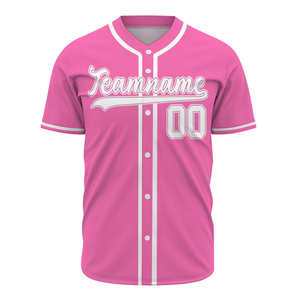 Maillot de baseball en polyester à boutons, impression numérique, séchage rapide, respirant, personnalisable, OEM, vente en gros 2026 - Product Image 2