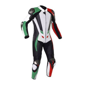Traje de Motocicleta para Hombre de Diseño Superior, Cuero Genuino, Resistente al Viento, Impermeable, Ignífugo, Transpirable, Ligero, Tallas Grandes, Anti-UV - Product Image 1