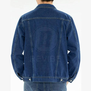 Chaqueta de Mezclilla para Hombre, Invierno, Servicio OEM, Logotipo Frontal, Alta Calidad, Transpirable, 100% Algodón, Venta al Por Mayor - Product Image 2