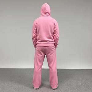 Chándal de Hombre con Capucha, Personalizado con Logotipo, Corte Regular, 100% Algodón Felpa, Alta Calidad, 2 Piezas - Product Image 3