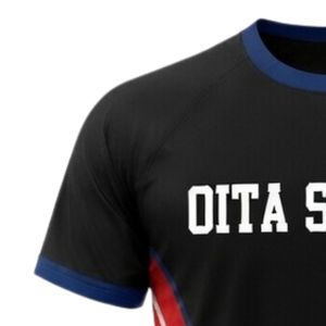 เสื้อเจอร์ซีย์เน็ตบอลแบบซับลิเมชั่นสีดำแดงสำหรับทุกเพศ โพลีเอสเตอร์ แขนสั้น ชุดกีฬา ชุดแข่งขัน ชุดฝึกซ้อม - Product Image 4