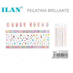 Adesivi Brillanti ILAN con Strass per Decorazioni Unghie - Product Image 1
