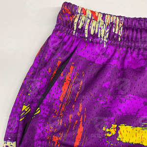 Sublimation Breathable <b>shorts</b> Hip Hop Baggy Jogger Gym Blank Basketball Custom Mesh Men's <b>Shorts</b> - Product Image 6