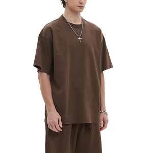 Camiseta Oversize Unisex de Algodón 100% con Logo Personalizado, 250 gramos, Bordado, Lavado Ácido para Hombre - Product Image 2