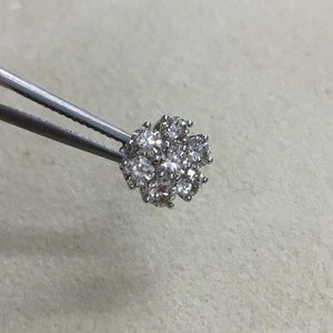 Natural Diamond <b>Stud</b> Earrings 1.25 Cttw 925 <b>Sterling</b> <b>Silver</b> Rhodium Plated G-H Color Prong Set Trendy Wedding Wholesale Jewelry - Product Image 5