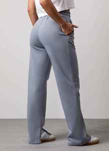 Pantalones Deportivos X Sporty Personalizados en Gris para Mujer, Joggers Básicos de Felpa Francesa, OEM ODM, Mezcla de Algodón, Pantalones Deportivos Casuales para Fitness - Product Image 2