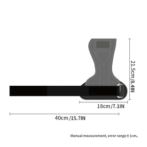 Unisex Leather Hand Grip for Weightlifting Gym Padded Palm Grips for Pull Ups Rows Fitness Training Gear Supplier - Product Image 6