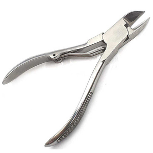 Newest Russian Pattern Straight Sharp Beauty Stainless Steel Nail Scissors Cuticle Cutter Remover <b>Dead</b> Skin Beauty Cutter - Product Image 6