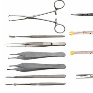 Juego de Instrumentos Quirúrgicos para Abdominoplastia, Kit de Herramientas de Cirugía Plástica de Acero Inoxidable, Tijeras, Agujas, Base Manual, para Clínica, por Dentavex - Product Image 2