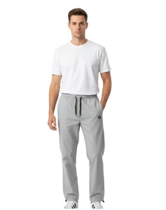 Pantalon de jogging décontracté léger pour homme, respirant, séchage rapide, taille élastique, 100 % polyester, haute qualité, personnalisable - Product Image 1