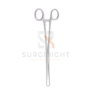 Pince chirurgicale gynécologique à double crochet en acier inoxydable, taille personnalisable, type tenaculum, instrument CE - Product Image 1