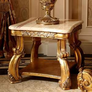 Ensemble de canapés de luxe The Plaza en bois d'acajou sculpté rouge et or, style transitionnel en forme de S, rembourrés en éponge, pour salon - Product Image 4