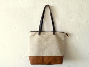 Sac fourre-tout en cuir et toile vintage, sac à bandoulière brodé, imperméable, grande capacité, durable, pour voyage, travail et shopping - Product Image 5