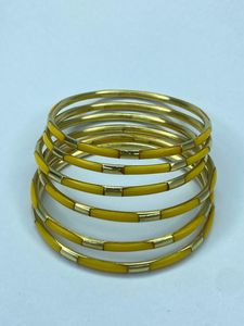 Pulseras de Resina y Latón al por Mayor, Joyería de Moda para Mujer, Hechas a Mano por Fabricante, Proveedor a Granel, Coloridas, Forjadas a Mano, Global Impex Gold - Product Image 3