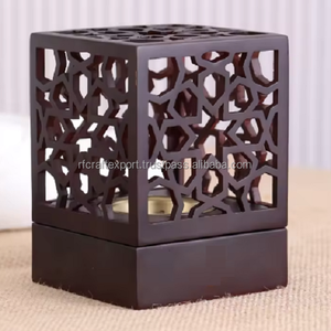 Quemador de Incienso de Madera con Corte Cúbico, Diseño Moderno para Hogar, Hotel, Oficina, Villa, Regalo - Product Image 4