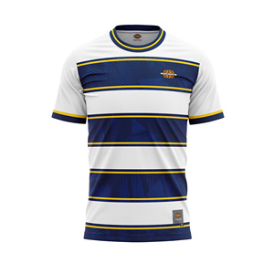 เสื้อกีฬาสั้นแบบระบายอากาศพิมพ์ลายด้วยเทคนิค Sublimation ออกแบบเองได้ MADE4MATCH แห้งเร็ว ซับเหงื่อ ผลิตจากผ้าโพลีเอสเตอร์ สำหรับทีม - Product Image 1