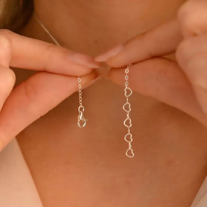 สร้อยคอแต่งงานทรงหยดน้ำตาแบบมินิมอล-จี้อัญมณีชุบเงิน925สำหรับผู้ชายได้รับการรับรองจาก IGI - Product Image 4