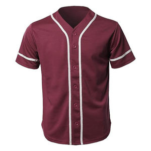 Maillots de baseball personnalisés en gros à faible MOQ, maillots vintage, maillots tendance pour les labels de streetwear américains en gros - Product Image 4