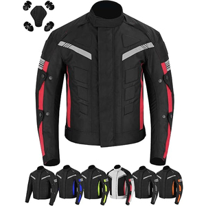 Chaqueta de Motocicleta para Hombre SAMROZ SPORTS, Impermeable, con Protección CE, para Motociclistas, Abrigo Protector para Hombre - Product Image 4